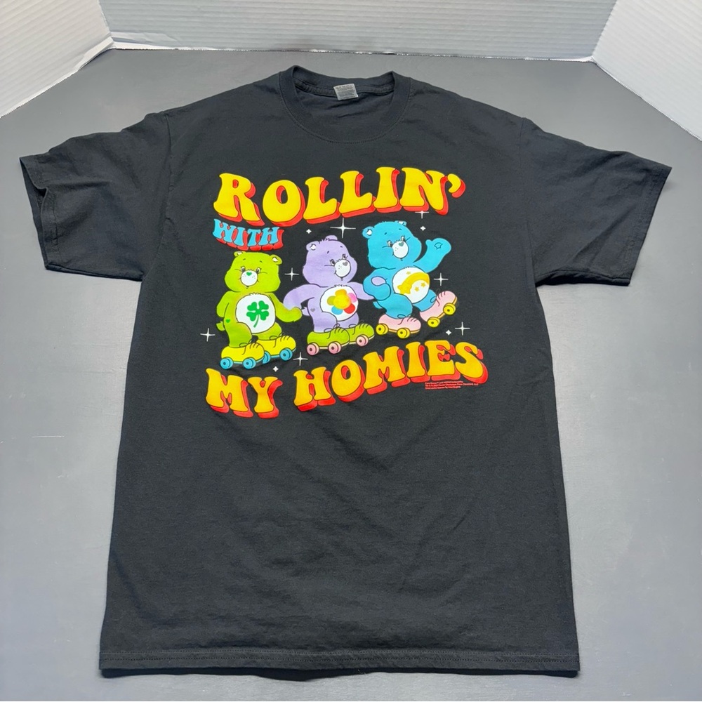 Care Bears T Shirt Women's Black Sz M
